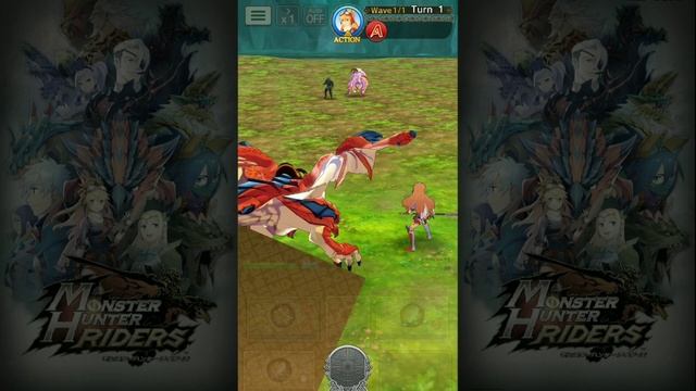 MONSTER HUNTER RIDERS - Gameplay Android, iOS ( RPG ) смотреть онлайн