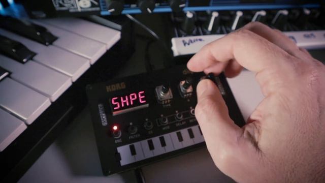 Korg NTS-1 Nutekt Synth and Lexicon Reflex Space Drone Ambient Jam смотреть онлайн