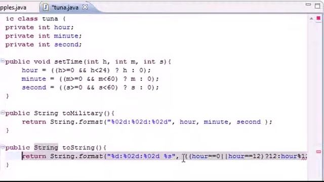 Java Programming Tutorial 37 Display Regular time смотреть онлайн