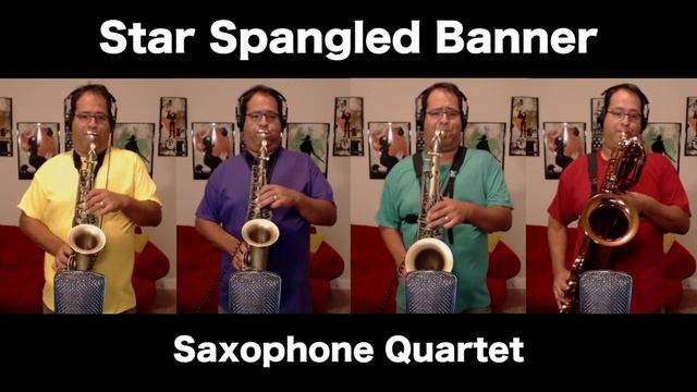 The Star Spangled Banner - US National Anthem - Saxophone Quartet (AATB) [arr. Russell Peterson] смотреть онлайн