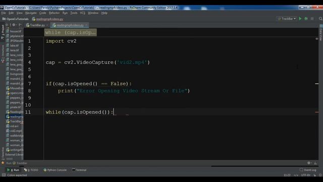 Python OpenCV Reading Mp4 Video Format смотреть онлайн