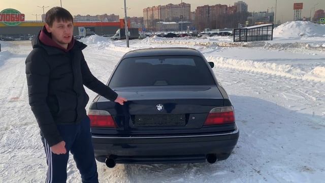 Обзор BMW 7 е38 неповторимая атмосфера.