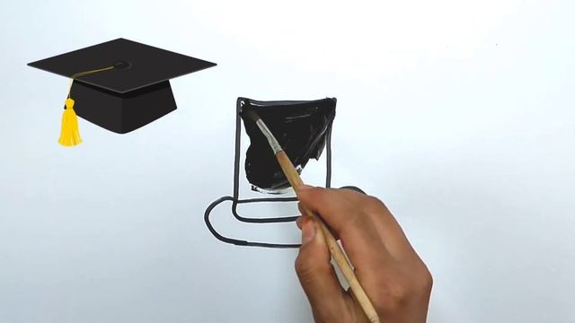 Bolalar uchun Shlyapa rasmini chizish/Drawing hat for children/Рисование шапка для детей смотреть онлайн