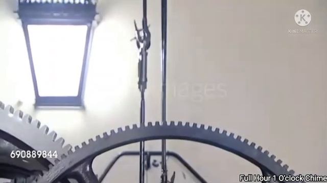 Big Ben Clock Mechanism Half Hour and Full hour 1 O'clock Chime смотреть онлайн