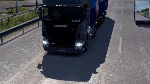 ETS 2 1.27 Scania R420 Dijon - Le Mans смотреть онлайн