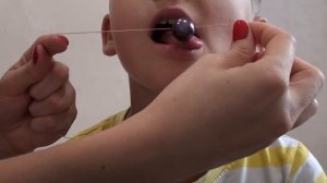 Логопедическая гимнастика с бусиной