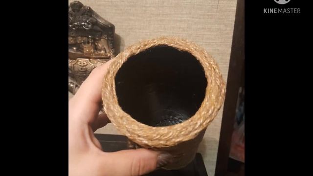 Своими руками для дома. Вазы из джута. смотреть онлайн