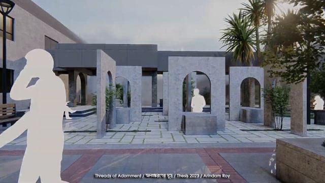 Residence for Researchers। Threads of Adornment । UG THESIS । Walkthrough Vizualization । Part 10 смотреть онлайн