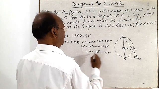 AD is a diameter of a circle with centre O and AB is a tangent at A. C is a point on the circle смотреть онлайн
