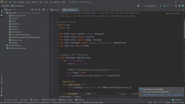 Menampilkan Gambar Menggunakan GUI Menggunakan Qt Designer dan PyCharm смотреть онлайн