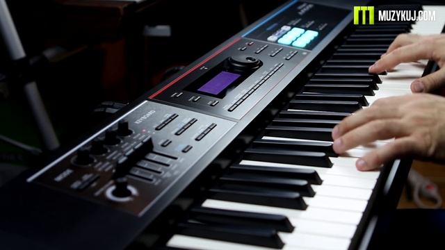 Roland Juno DS - 88 Brass смотреть онлайн