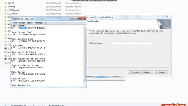 INSTALLATION SAGE V15 SUR ORDINATEUR смотреть онлайн