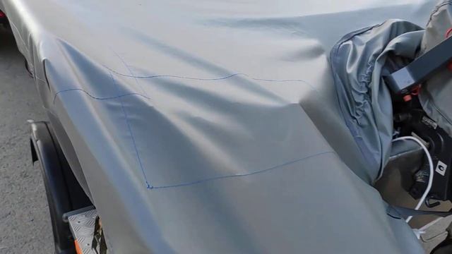 Тент на лодку GIRGIS 390 наш сайт tentnalodku.ru #boatcover смотреть онлайн