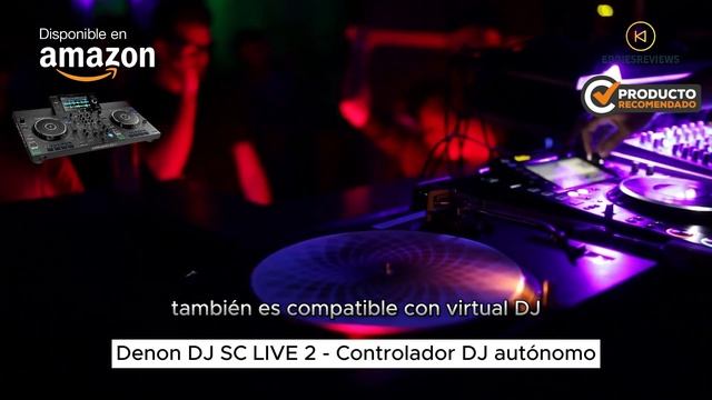 Denon DJ SC LIVE 2 - Controlador DJ autónomo, streaming de Amazon Music, pantalla táctil de 7" смотреть онлайн