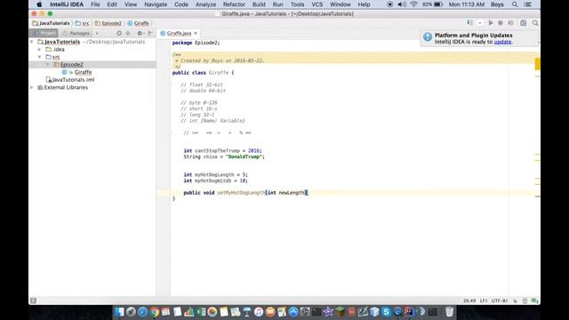 Bukkit for Beginners: Episode 2 - Java Methods смотреть онлайн