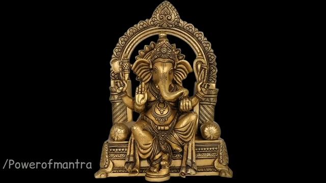 Om Shreem Hreem Kleem Glaum Gam Ganapataye Namaha 1008 Times | Ganesha Mantra To Remove Obstacles