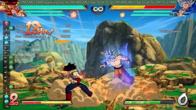 DBFZ 1.29 Bardock Sparking Loops Tutorial | DRAGON BALL FighterZ смотреть онлайн
