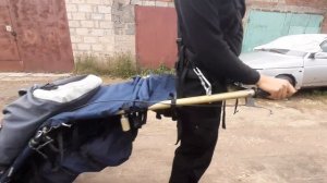 Трекинговая тележка "Следопыт". Краткий обзор.