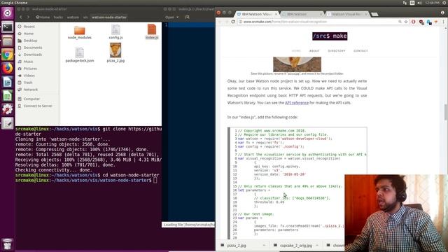 [Watson] Visual Recognition Setup + Code Tutorial in 17 Mins смотреть онлайн