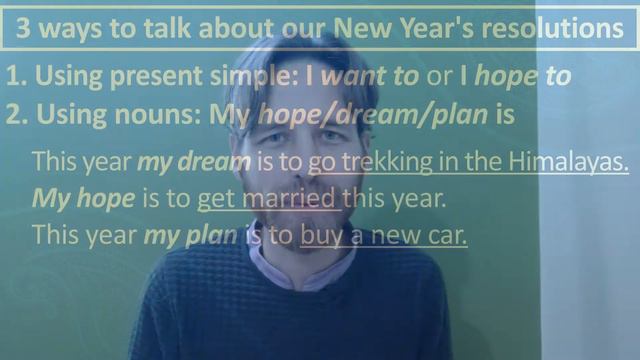 New Year's Resolutions ll Goals ll English Conversation ll Advanced English смотреть онлайн