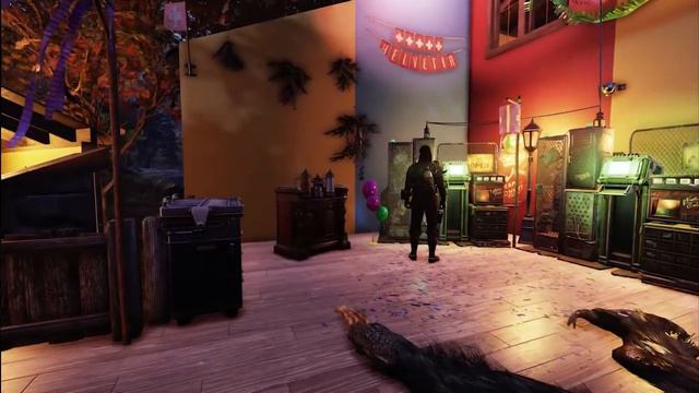 Fallout 76 Wastelanders camp build #3 Fasnacht pop up shop by irossyyy смотреть онлайн