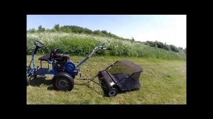 Сеносборник-прицеп к мотоблоку