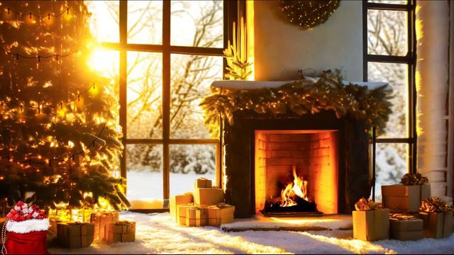 Рождественская Сказка❄️: Ёлка🎄, Камин🔥 и Музыкальные🎶 Звуки Нового Года смотреть онлайн