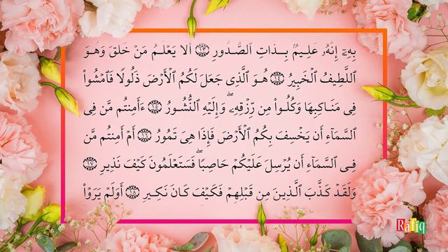 67. Al-Mulk (The Dominion) | Beautiful Quran Recitation by Sheikh Noreen Muhammad Siddique смотреть онлайн