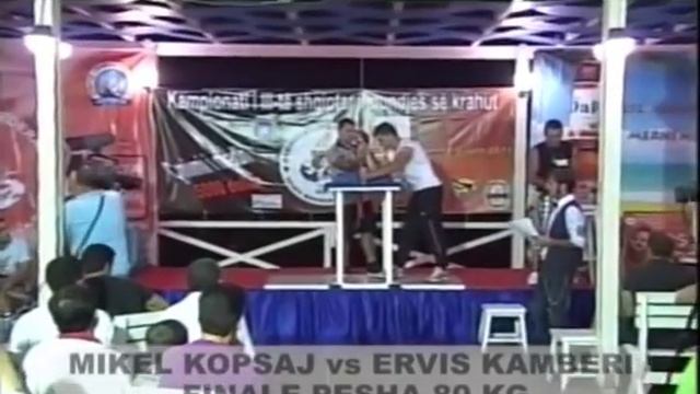 MIKEL KOPSAJ vs ERVIS KAMBERI FINALE 80 KG.f4v смотреть онлайн