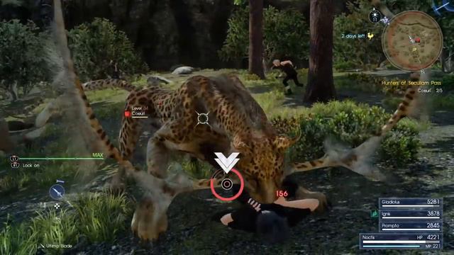 How to get Coeurl Whisker!! FINAL FANTASY XV смотреть онлайн