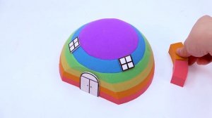 ДЛЯ МАЛЫШЕЙ ! Как сделать  из кинетического песка ASMR