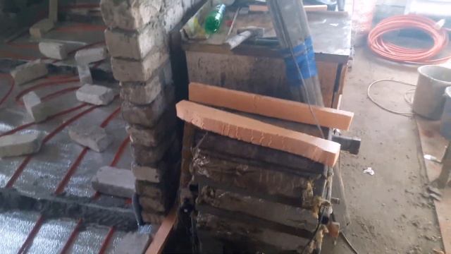 Перегородки.Штукатурка.Теплый пол.Плита перекрытия (ЧАСТЬ 5) дом за 532 000 тыс.руб. смотреть онлайн