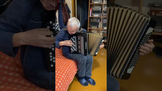Немецкий баян SoloBolero(кнопочный аккордеон). смотреть онлайн