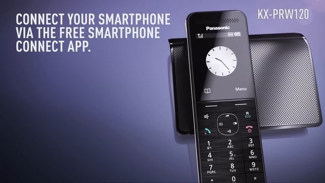 The new Panasonic KX-PRW120 and KX-PRS120 -- Premium Design DECT phones смотреть онлайн
