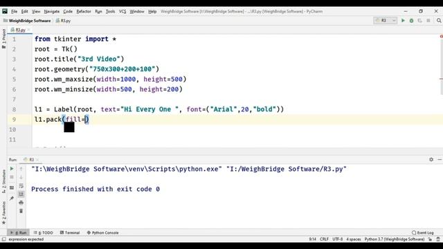 Label and Entry Components of python Tkinter module.. смотреть онлайн