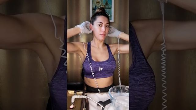 Самомассаж лица с прибором БЭМ-3 покаления.