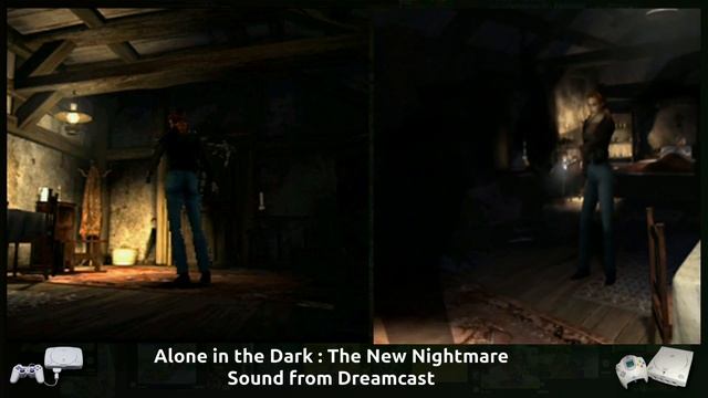 Compare : Alone in the Dark The New Nightmare [Dreamcast vs. Playstation] смотреть онлайн