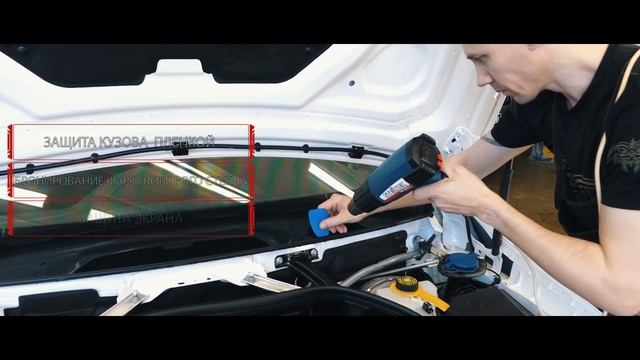 Mercedes-Benz CLS 350 в топовой антигравийной пленке SunTek смотреть онлайн