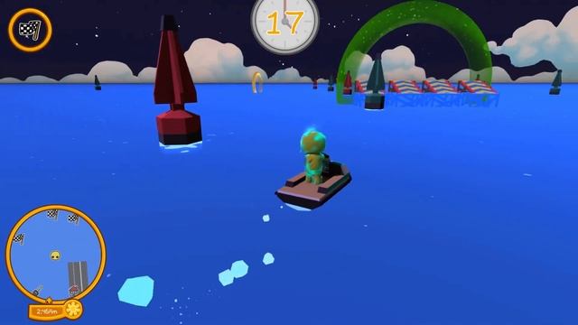 WE DID LAND, AIR & SEA RACES IN WOBBLY LIFE SPEED RUN 6 смотреть онлайн