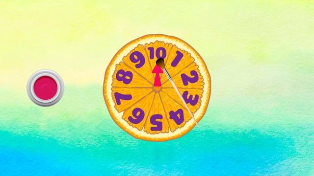 Веселый мультик   игра  Учим цифры от 1 до 10 Cartoon Game  Learn Numbers From 1 To 10