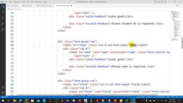 template HTML | select | insert | delete | CRUD | MySQL смотреть онлайн