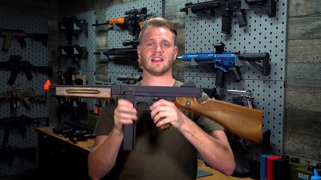 WE-Tech Auto Ordnance M1A1 GBB Thompson смотреть онлайн