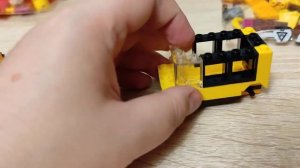 Как сделать мини автобус из Lego