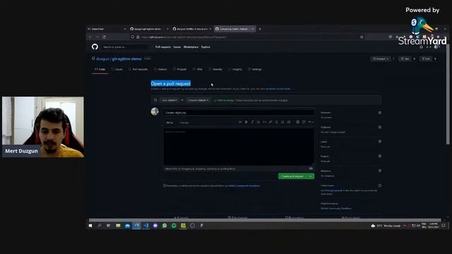 Mert Düzgün ile Git / Github Eğitimi 2. Gün смотреть онлайн
