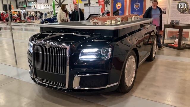 Aurus с музеем на крыше – один из самых необычных автомобилей Петербургского автосалона 2021 смотреть онлайн