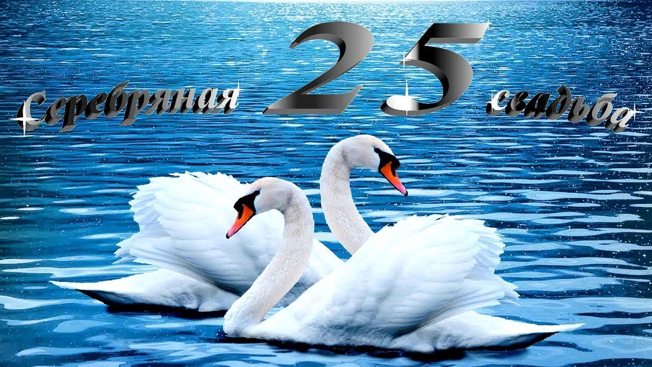 Серебряная свадьба, видео открытка на 25 лет совместной жизни смотреть онлайн