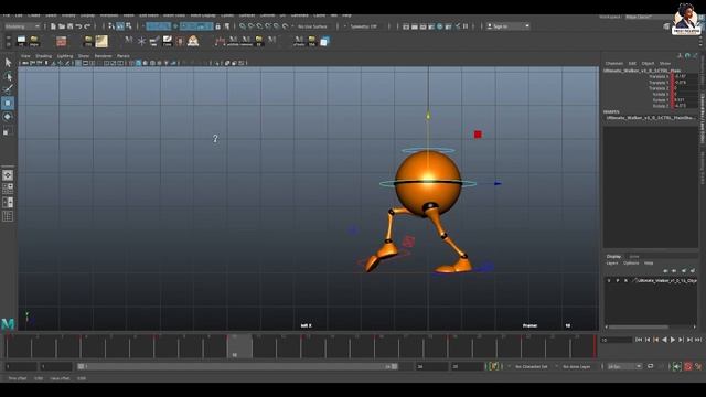Mastering 3D Walk Cycle Animation in Maya: Step-by-Step Guide смотреть онлайн