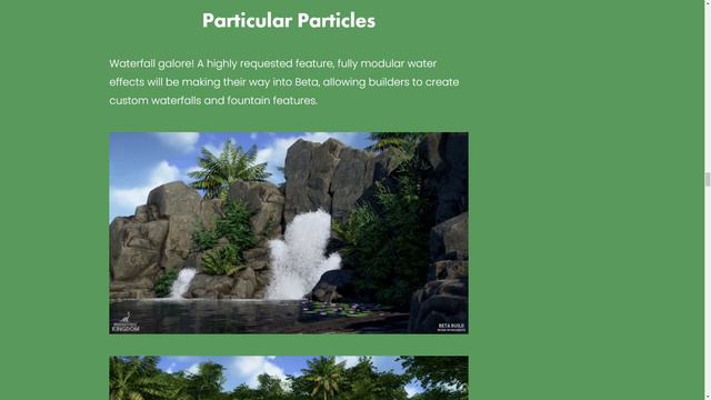 New Scenery Items , Waterfalls, & More! | Prehistoric Kingdom Beta Devlog смотреть онлайн