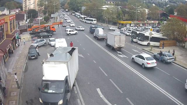 Дагомыс Батумское шоссе и ул Армавирская 2016 10 06 16 27 смотреть онлайн