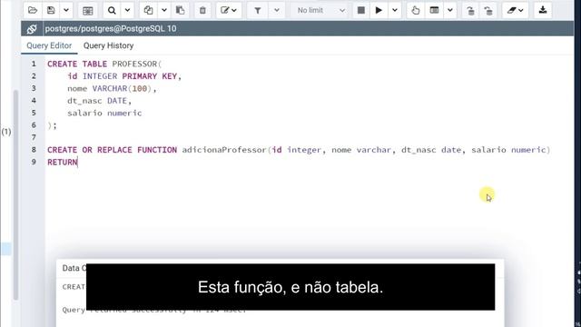 PL-PgSQL (Aula 2) - Introdução às Funções Com Parâmetros (PL-SQL) - PostgreSQL- Banco de Dados смотреть онлайн